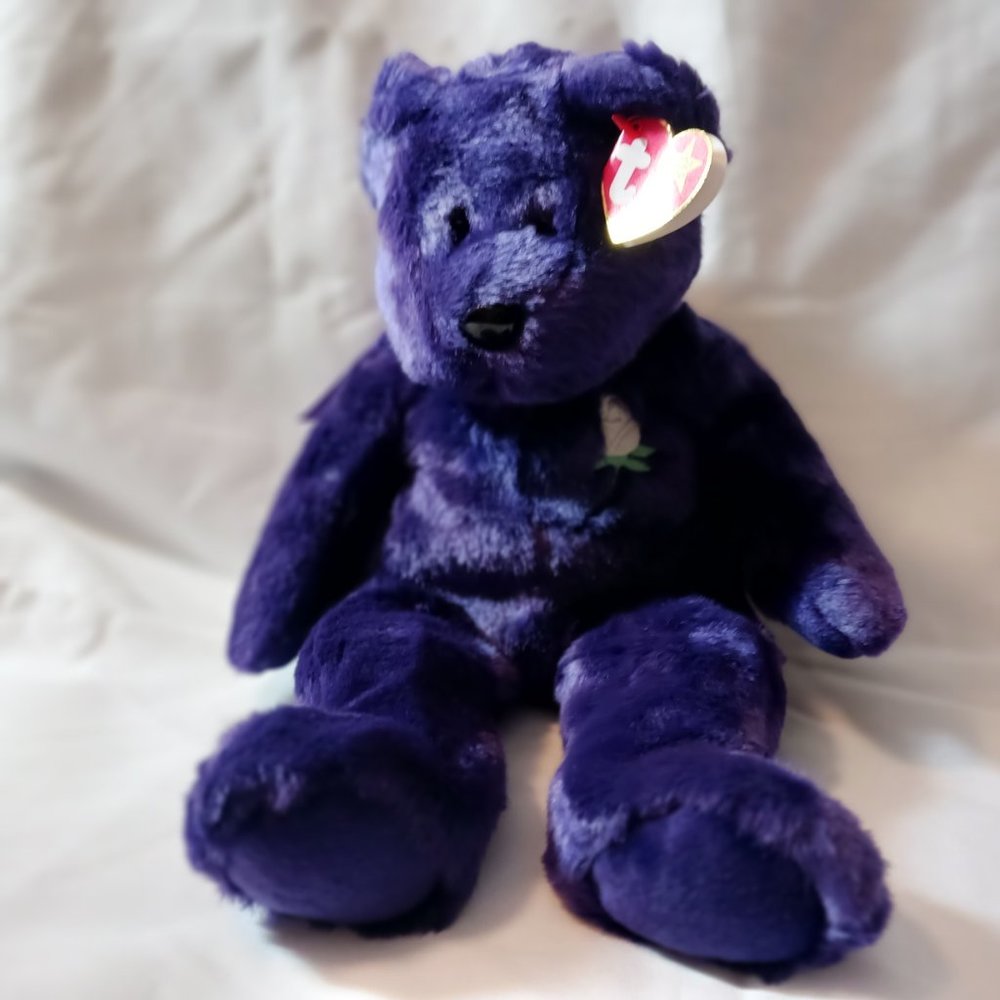 Princess Diana TY Bear RARE Collectible 1998 Beanie Baby 14"